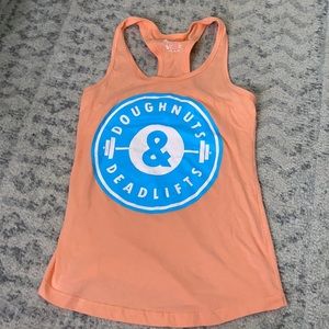 Donuts and Deadlifts tank